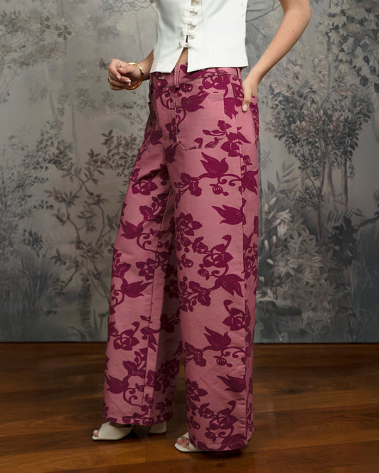Loto Rose Pants