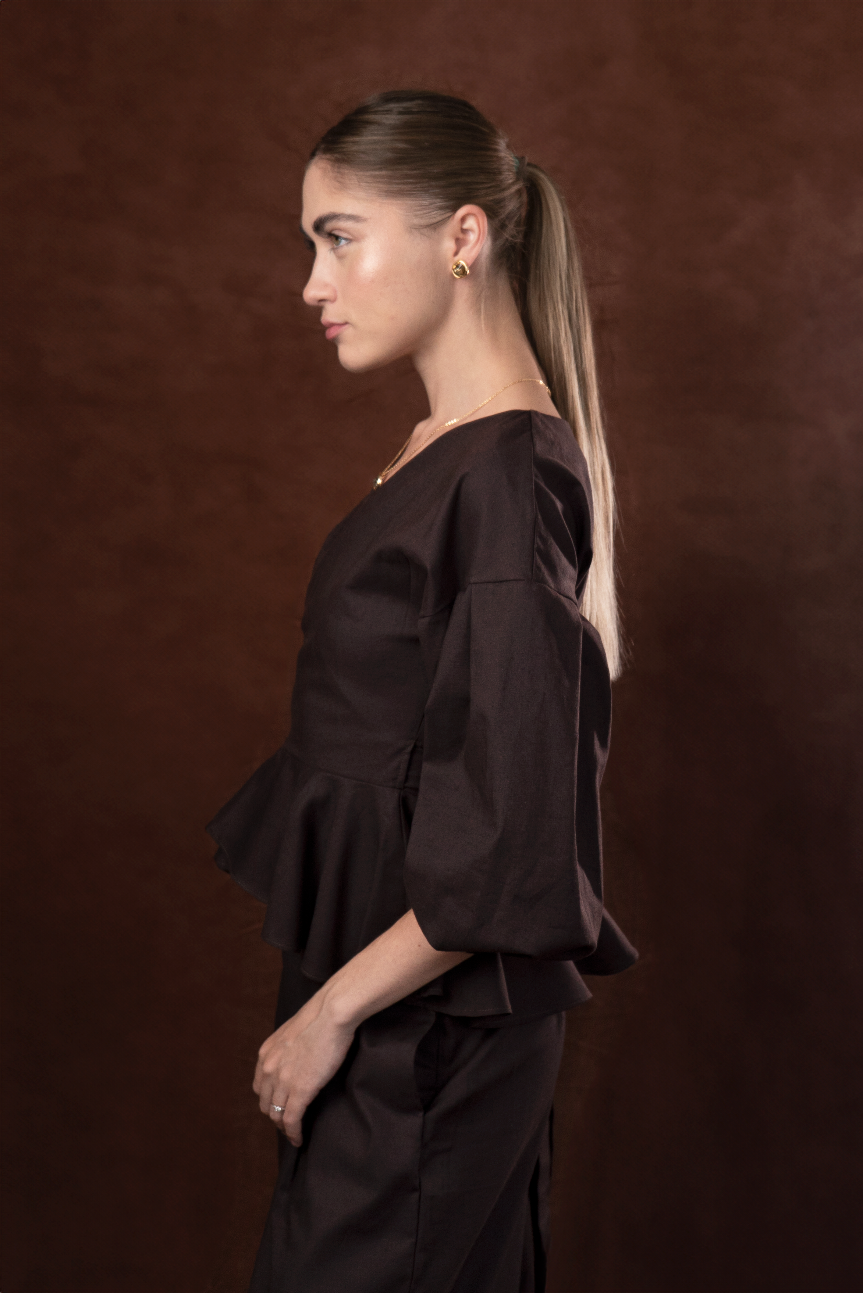 Mei Wrap Blouse