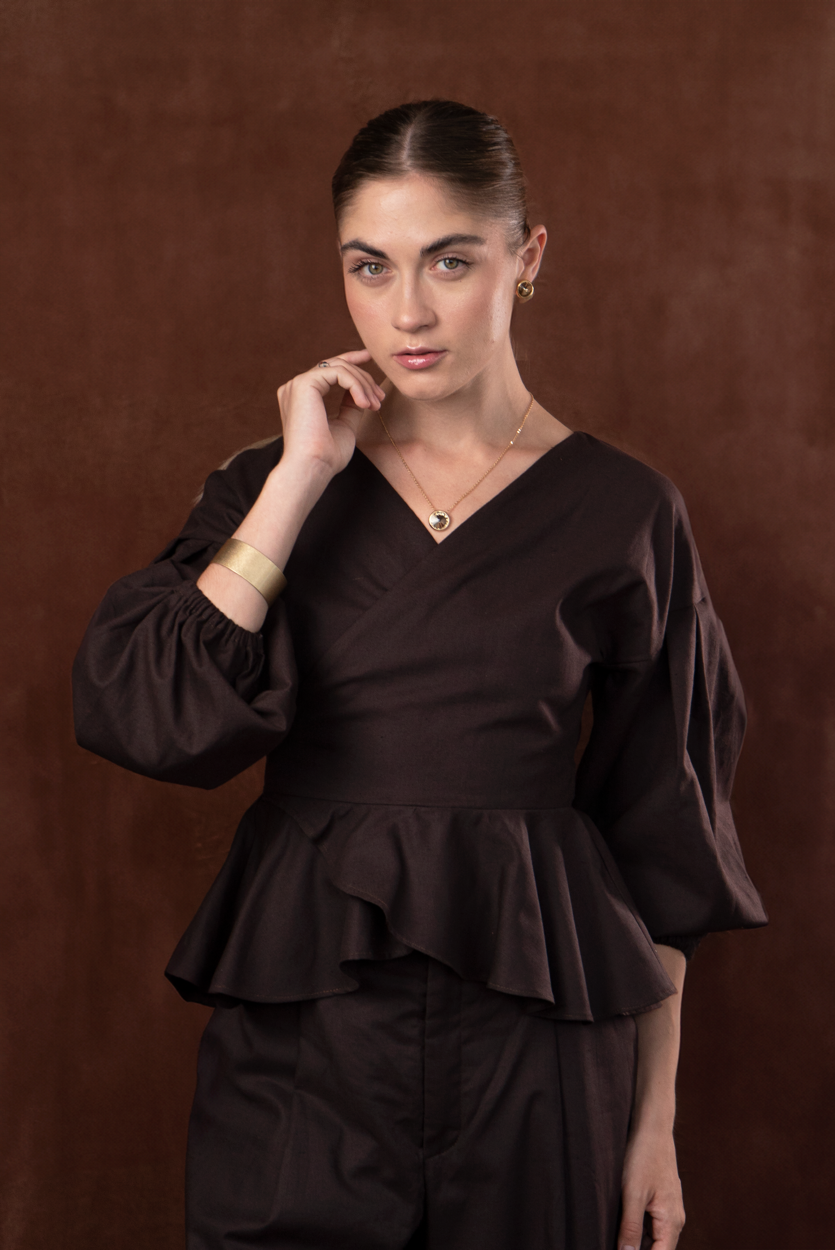 Mei Wrap Blouse