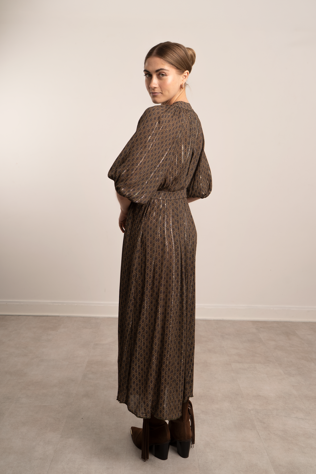 Oreana Dress Dusty Blue