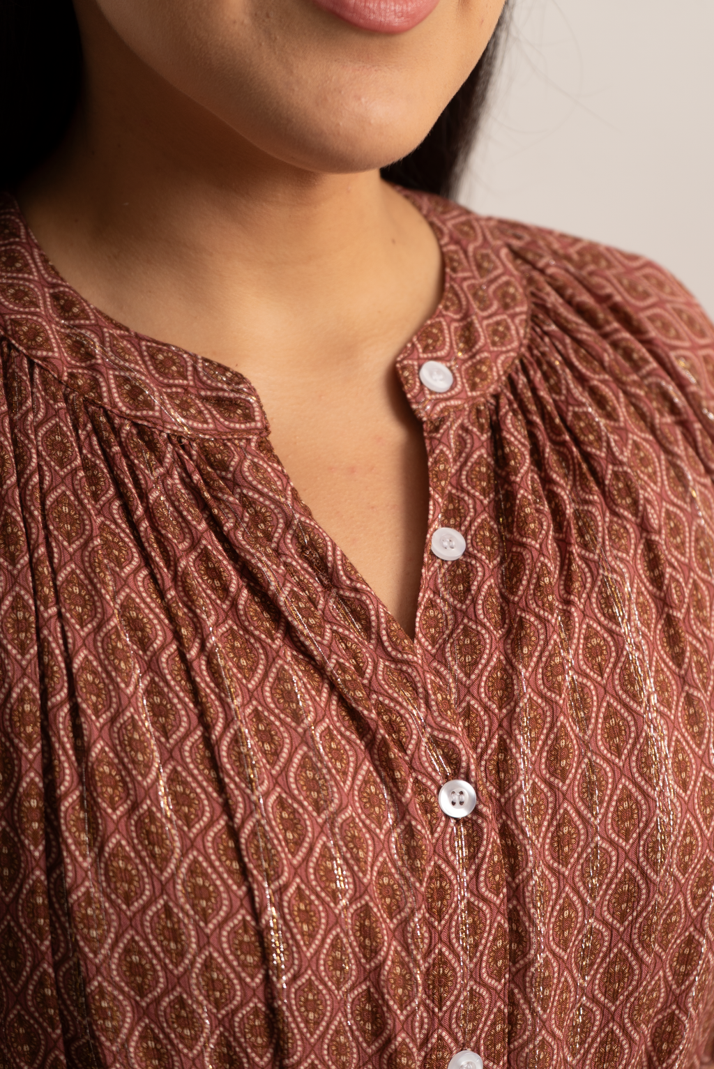 Oreana Dress Dusty Rose