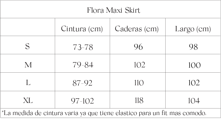 Flora Maxi Skirt