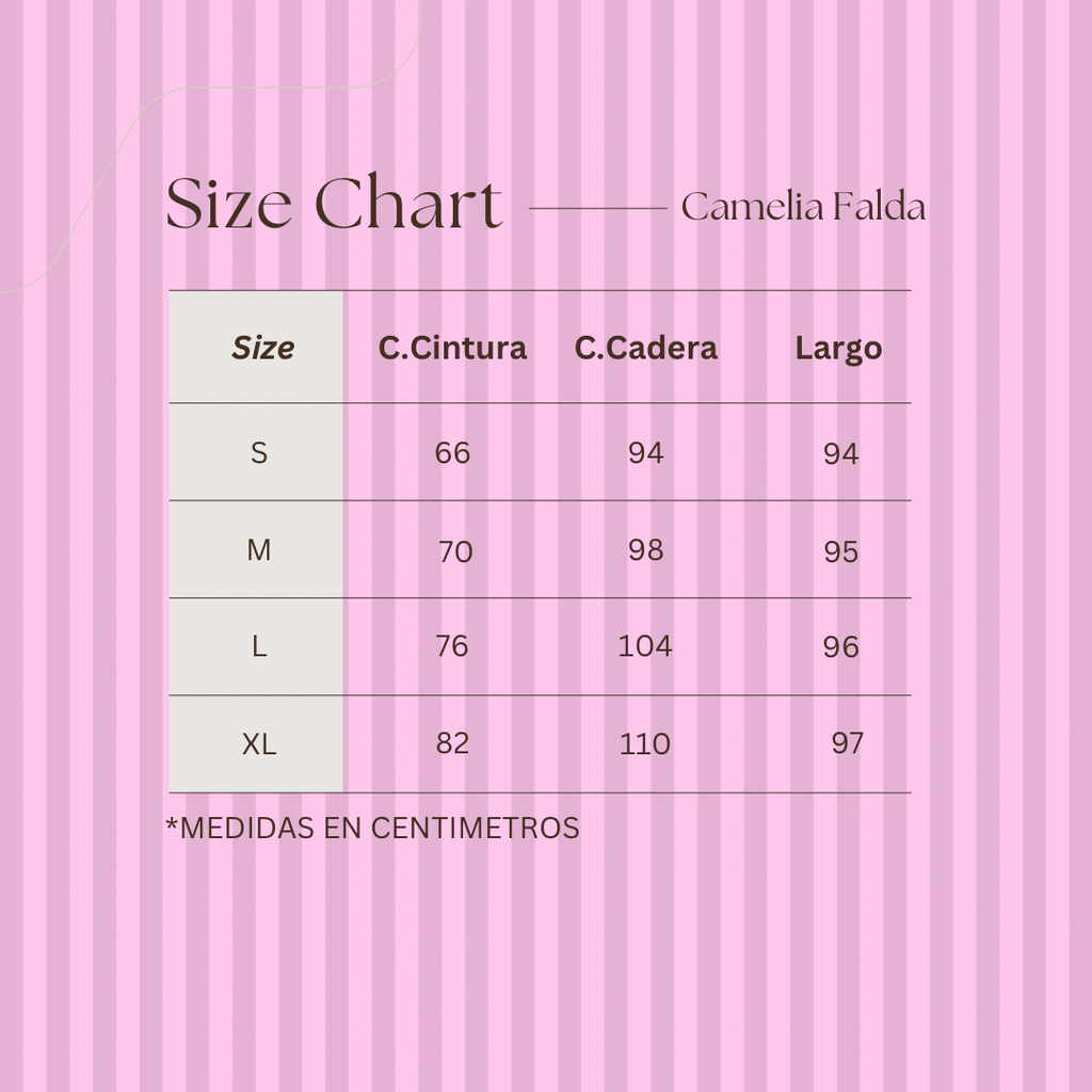 Falda Camelia