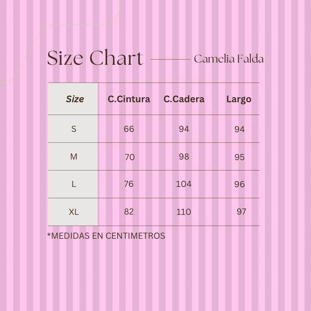 Falda Camelia