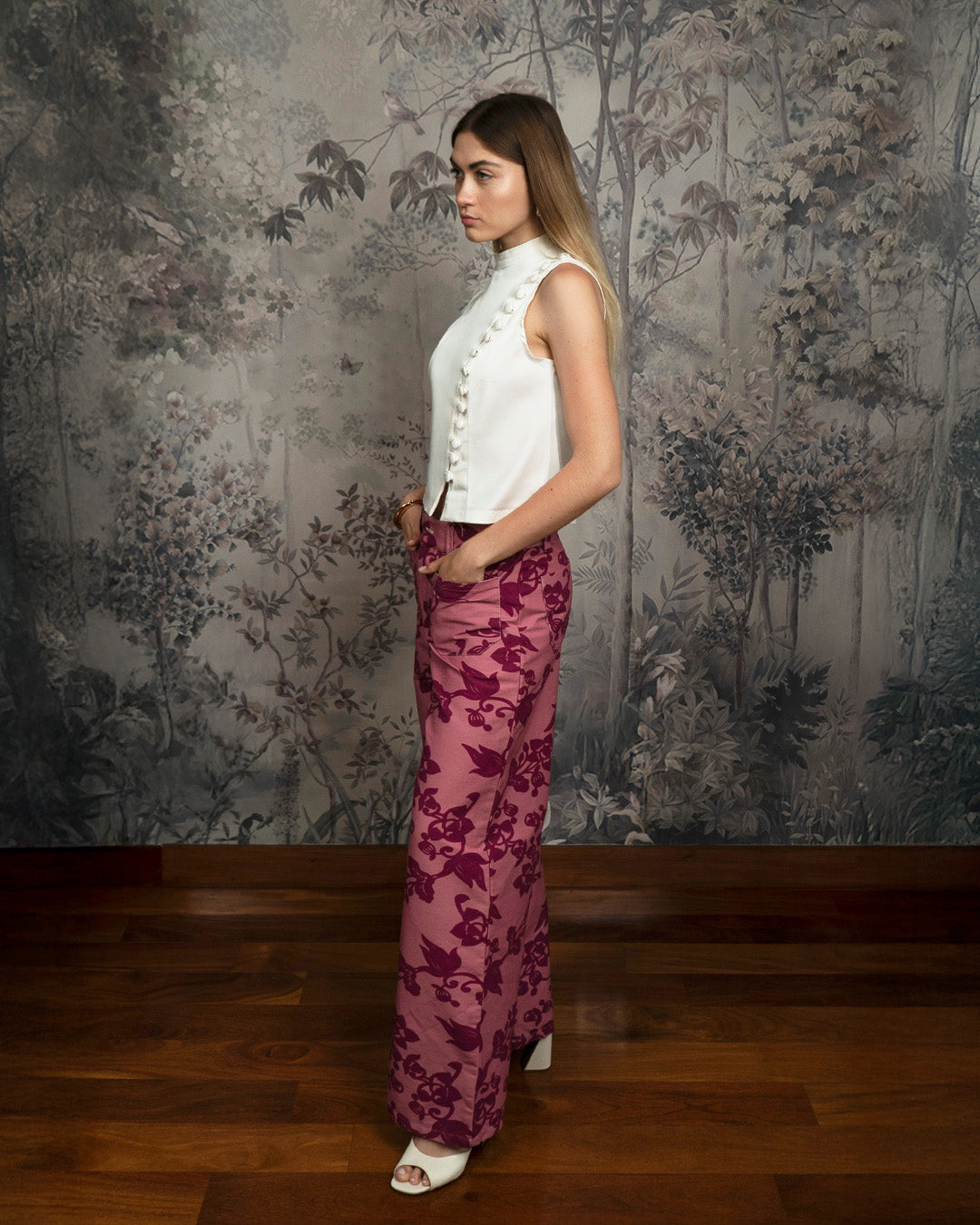Loto Rose Pants