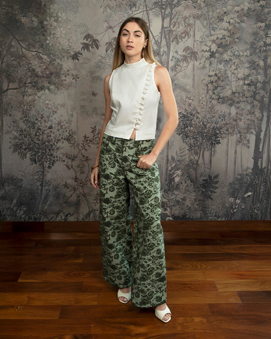 Loto Green Pants
