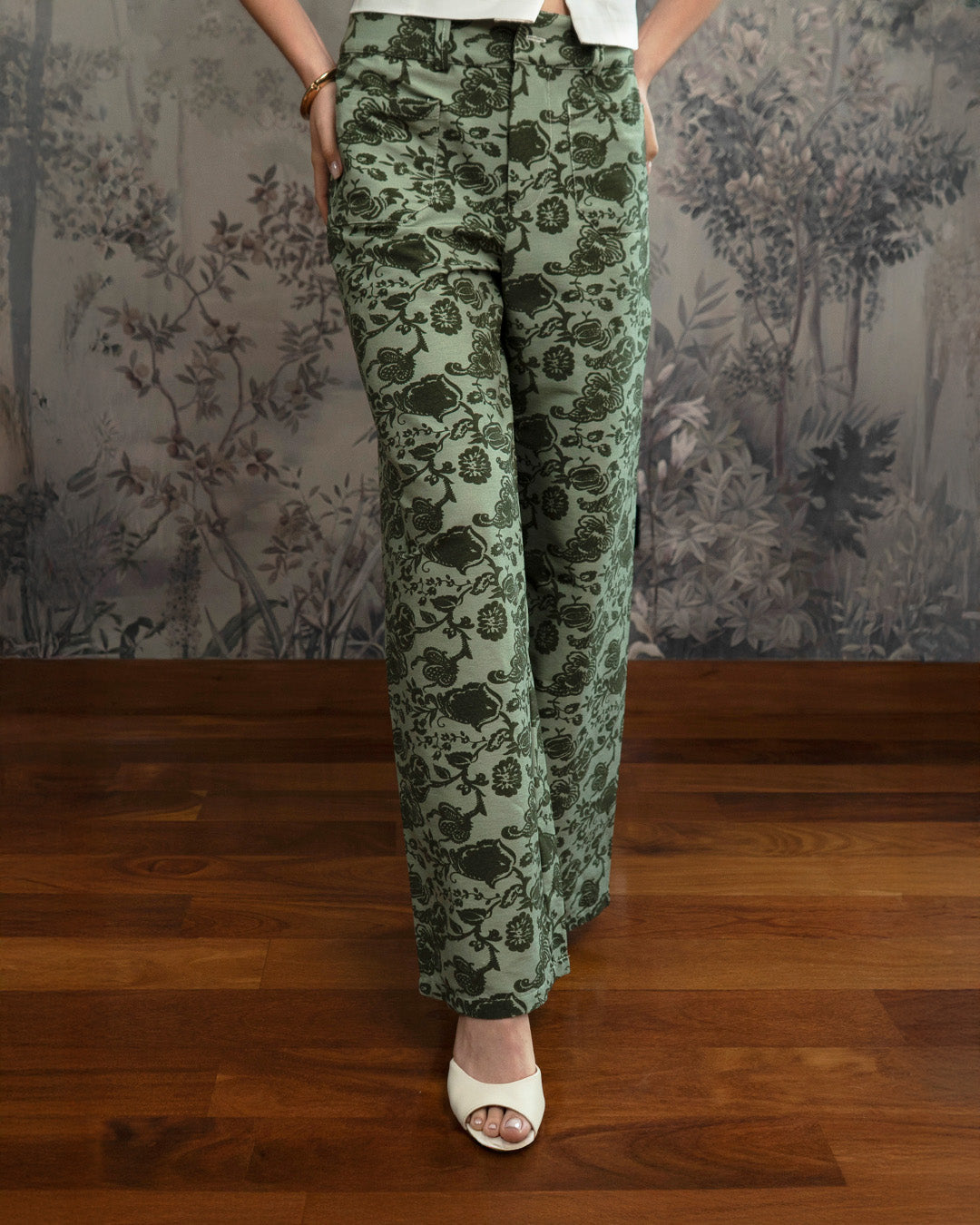 Loto Green Pants