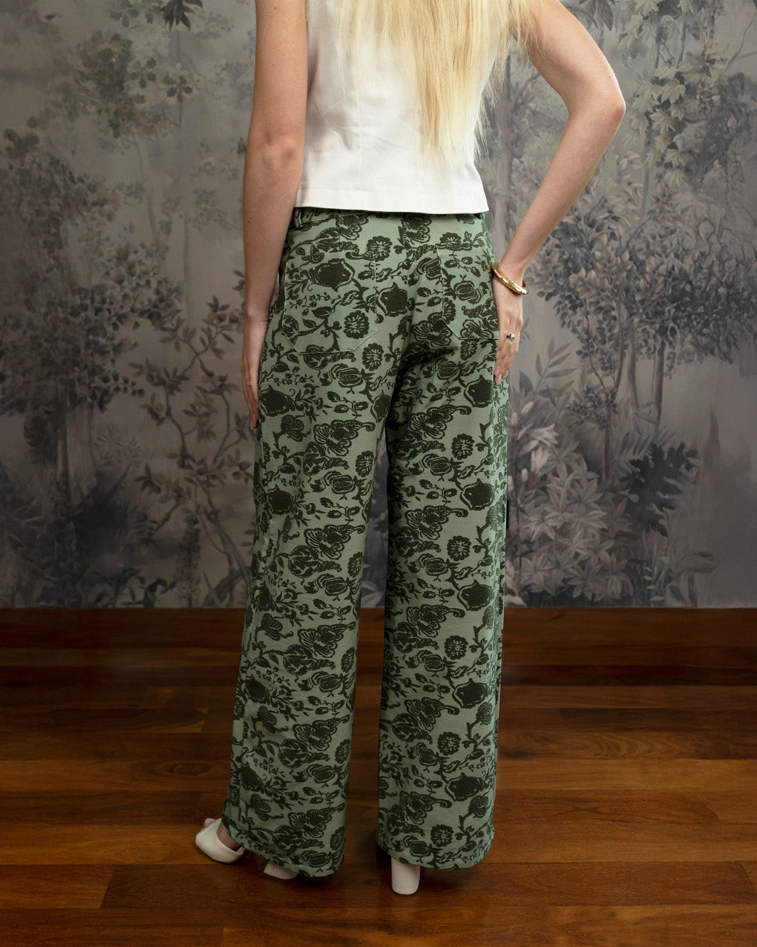 Loto Green Pants